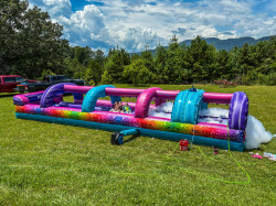Glitter Foam Slip N Slide